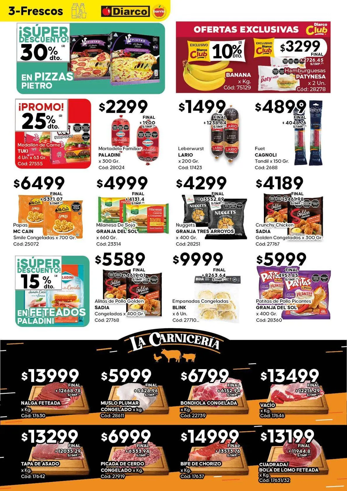 Ofertas de Ofertas Diarco 25 de agosto al 29 de agosto 2025 - Página 3 del catálogo