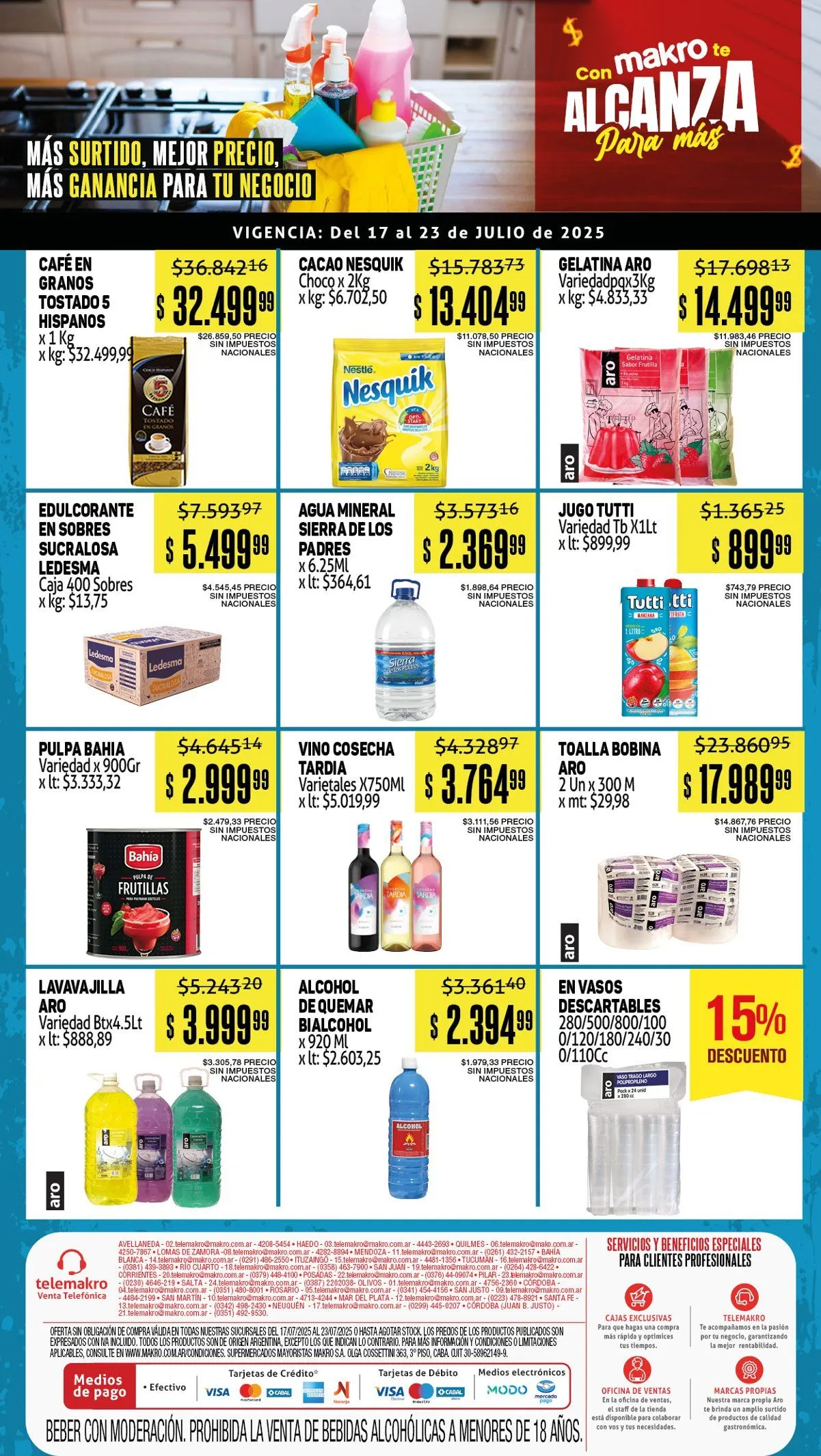 Ofertas de Ofertas Makro 17 de julio al 23 de julio 2025 - Página 3 del catálogo