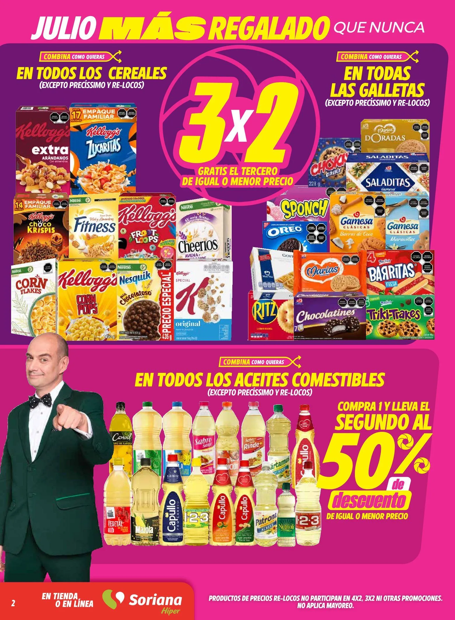 Catálogo de Soriana Ofertas 11 de julio al 14 de julio 2025 - Pagina 3