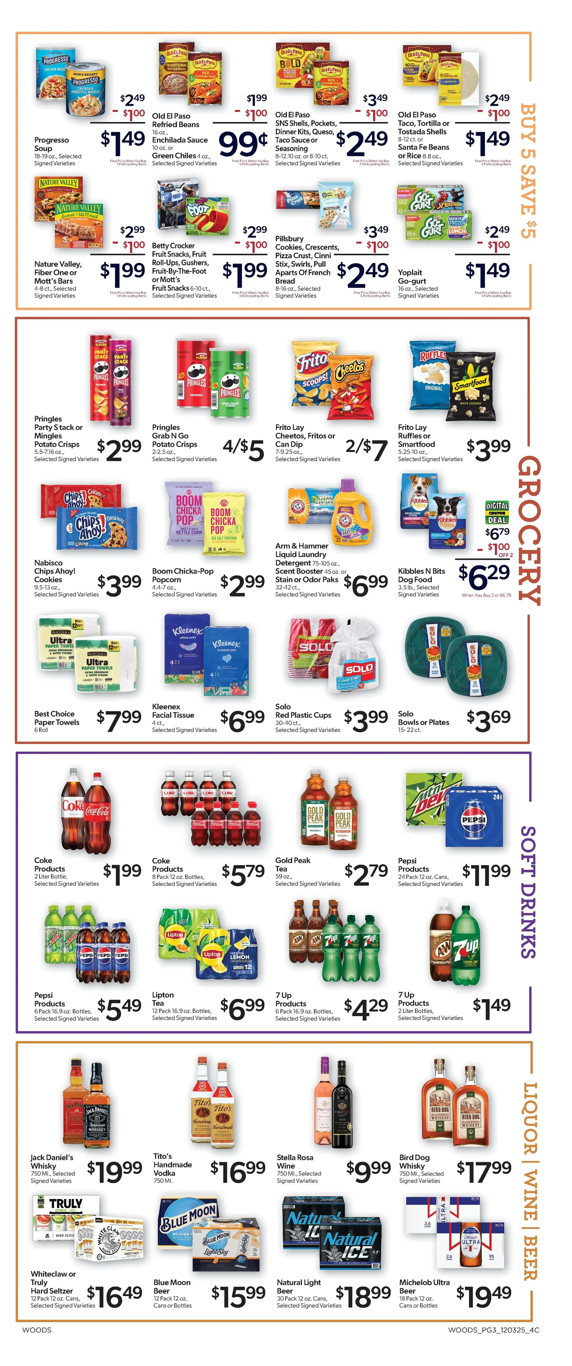 Weekly ad Woods Supermarket from December 3 to December 9 2025 - Page 3