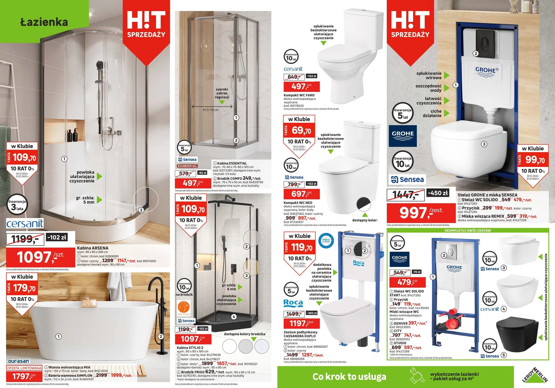 Gazetka Leroy Merlin Oferty od 2 stycznia do 21 stycznia 2025 - Strona 3