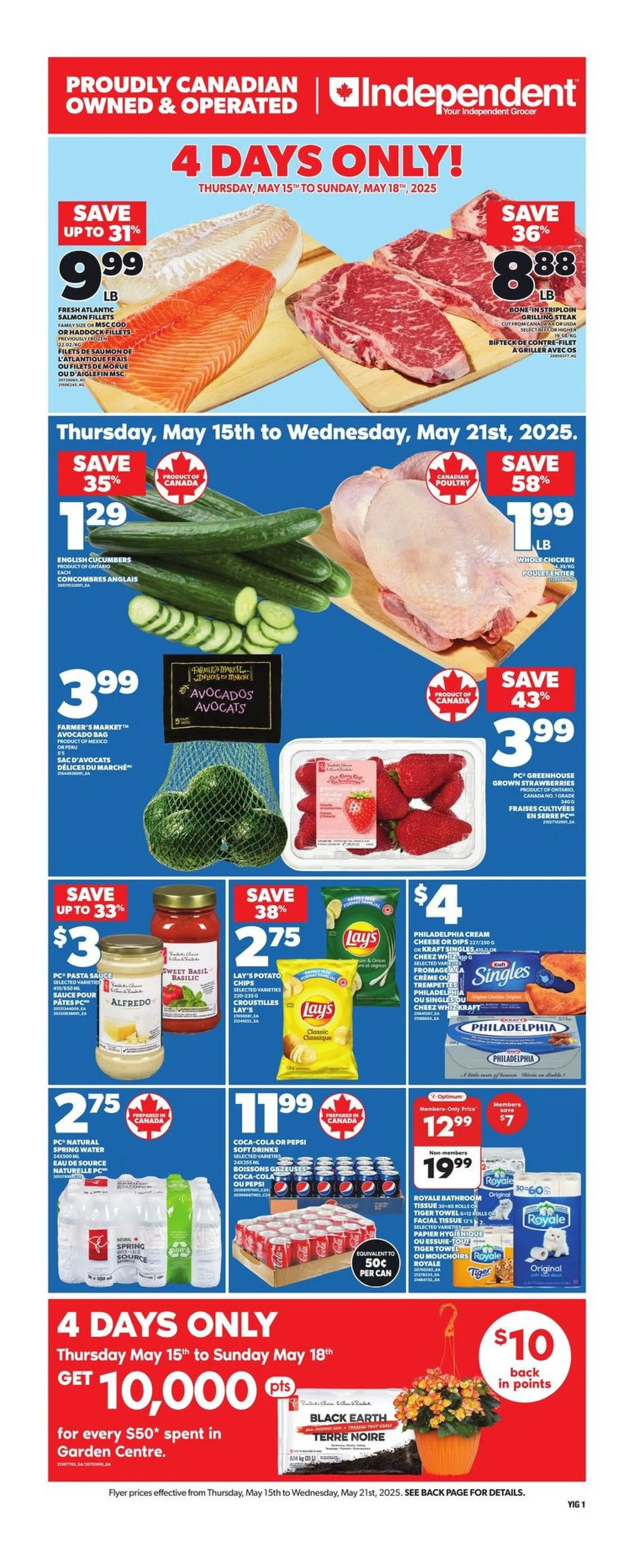 Independent Sales from May 15 to May 21 2025 - flyer page 1