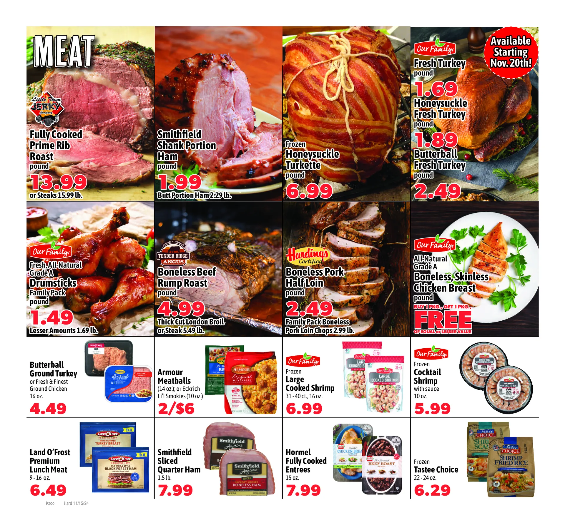 Weekly ad Weekly Ad from November 15 to November 28 2024 - Page 2