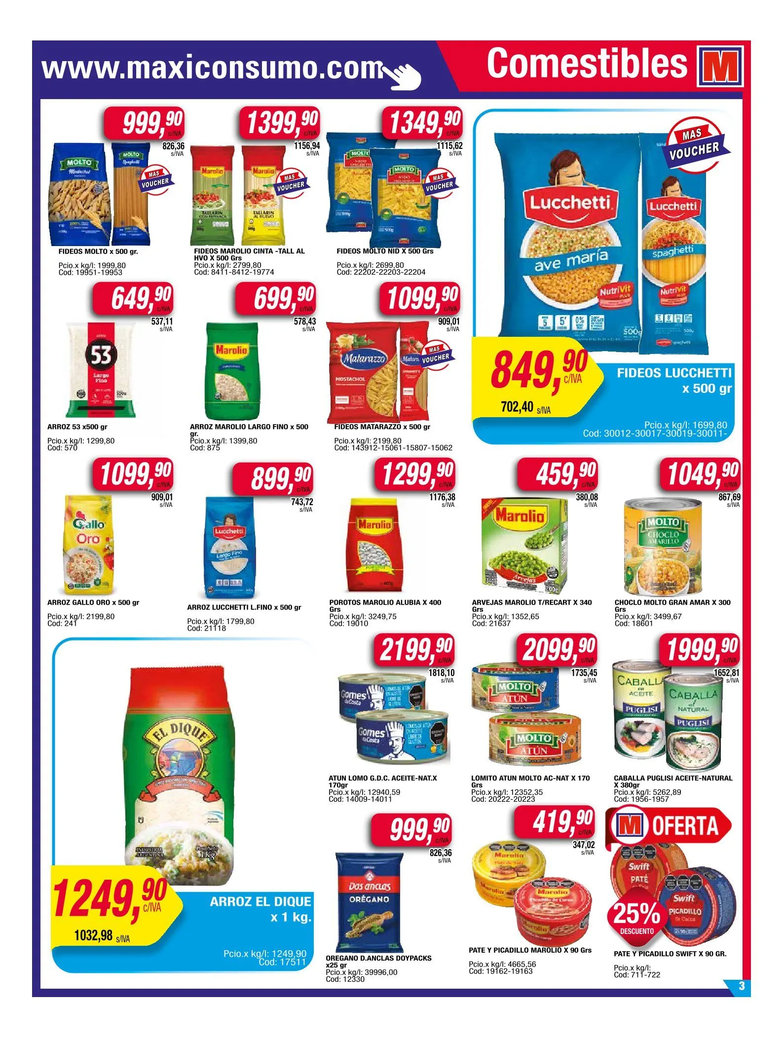 Ofertas de Maxiconsumo Ofertas 30 de octubre al 3 de noviembre 2024 - Página 3 del catálogo