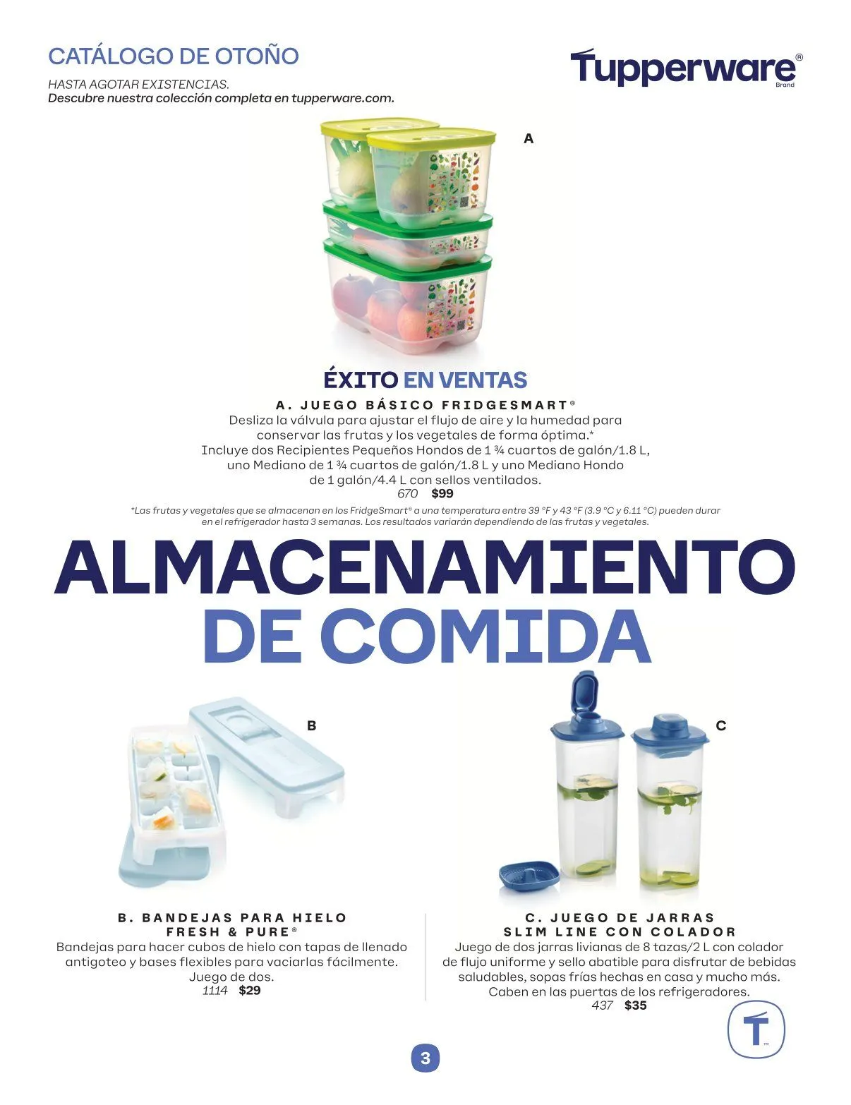 Catálogo de Tupperware  ofertas 1 de septiembre al 31 de diciembre 2025 - Pagina 3