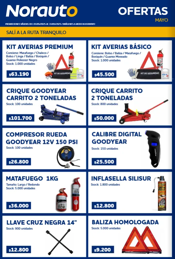 Ofertas de Norauto Ofertas 8 de mayo al 31 de mayo 2025 - Página 2 del catálogo