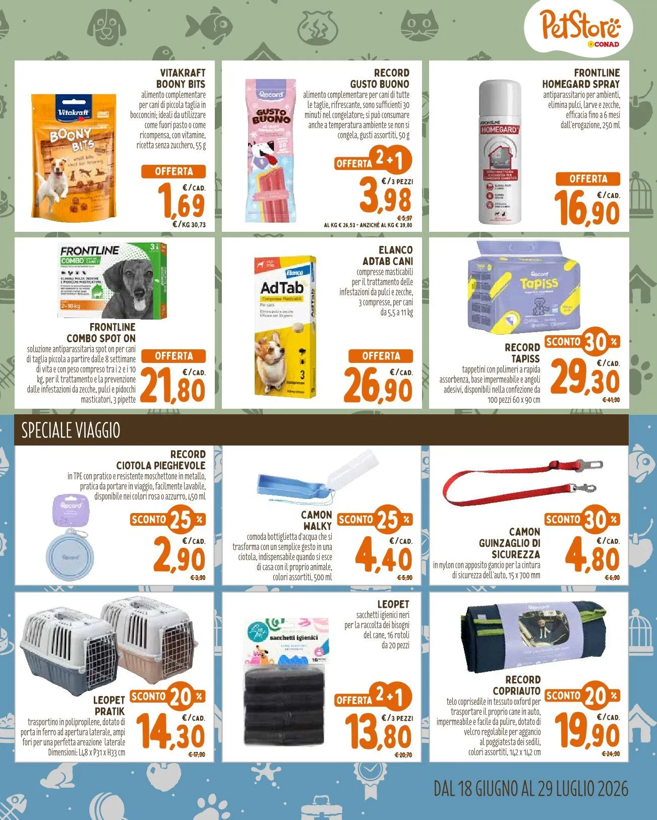 Volantini Pet Store Conad da 18 giugno a 29 luglio di 2026 - Pagina del volantino 3