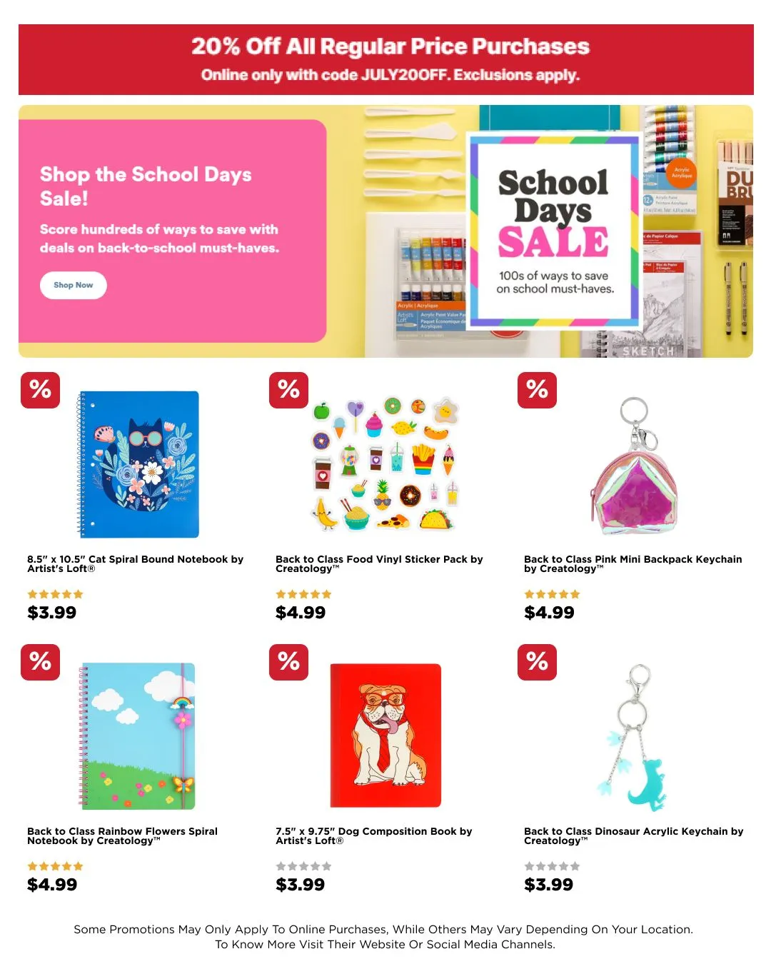 Weekly ad Back to school discounts from July 26 to August 15 2024 - Page 2