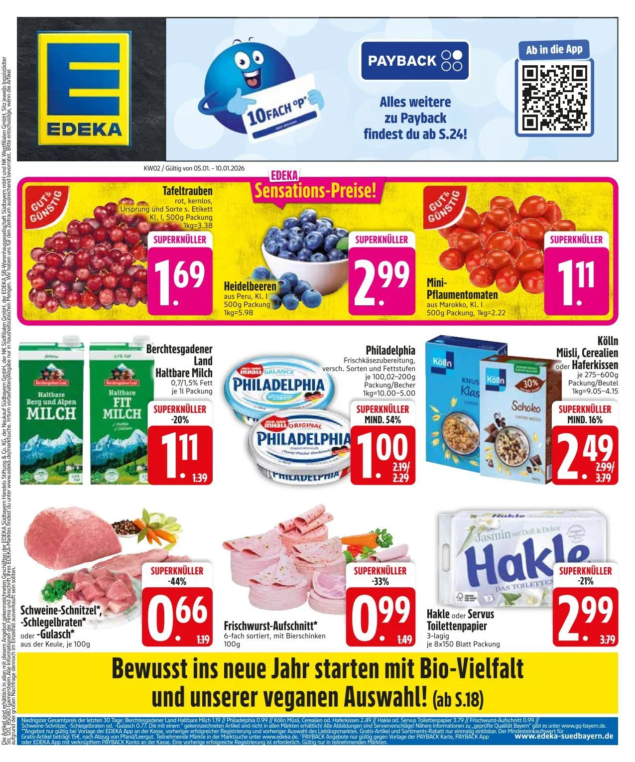 Edeka Angebote von 5. Januar bis 10. Januar 2026 - Prospekt seite 3
