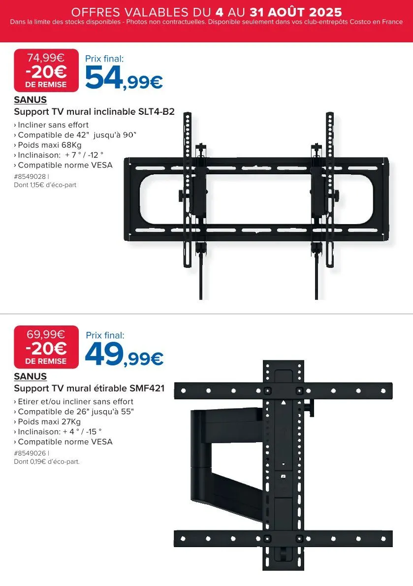 Catalogues Costco du 4 août au 31 août 2025 - Catalogue page 3