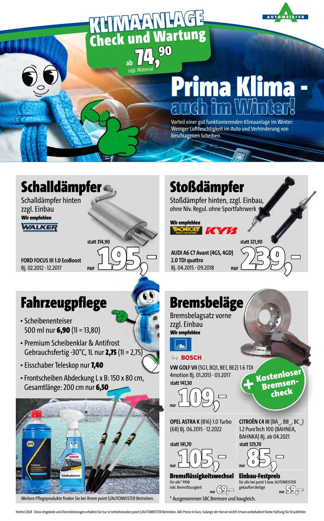 Automeister Angebote von 7. Februar bis 12. Februar 2025 - Prospekt seite 3
