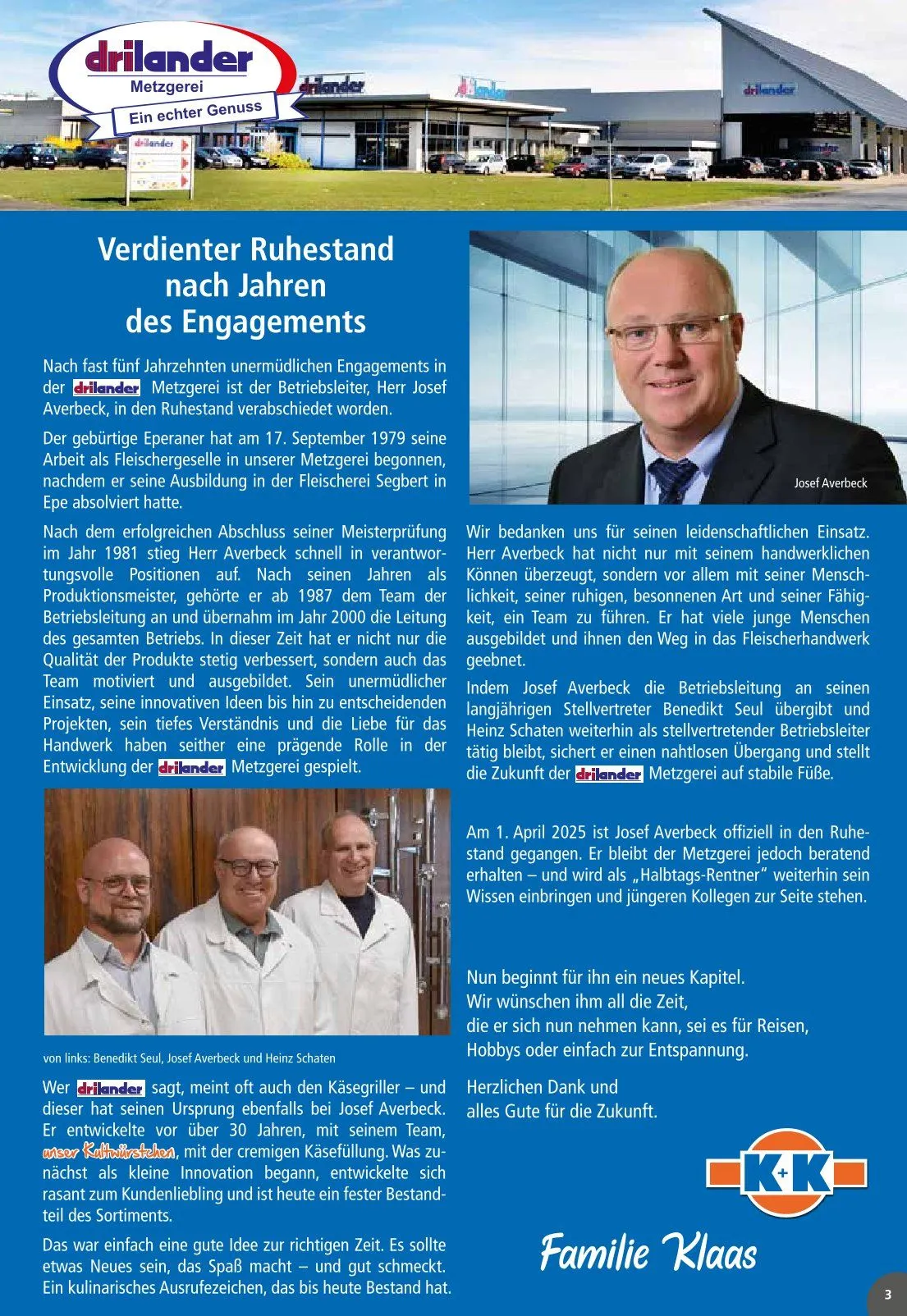 Klaas und Kock Prospekte von 7. Juli bis 12. Juli 2025 - Prospekt seite 3