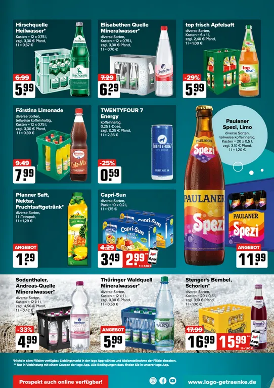 Logo Getränkemarkt Prospekte  von 16. Februar bis 21. Februar 2026 - Prospekt seite 3