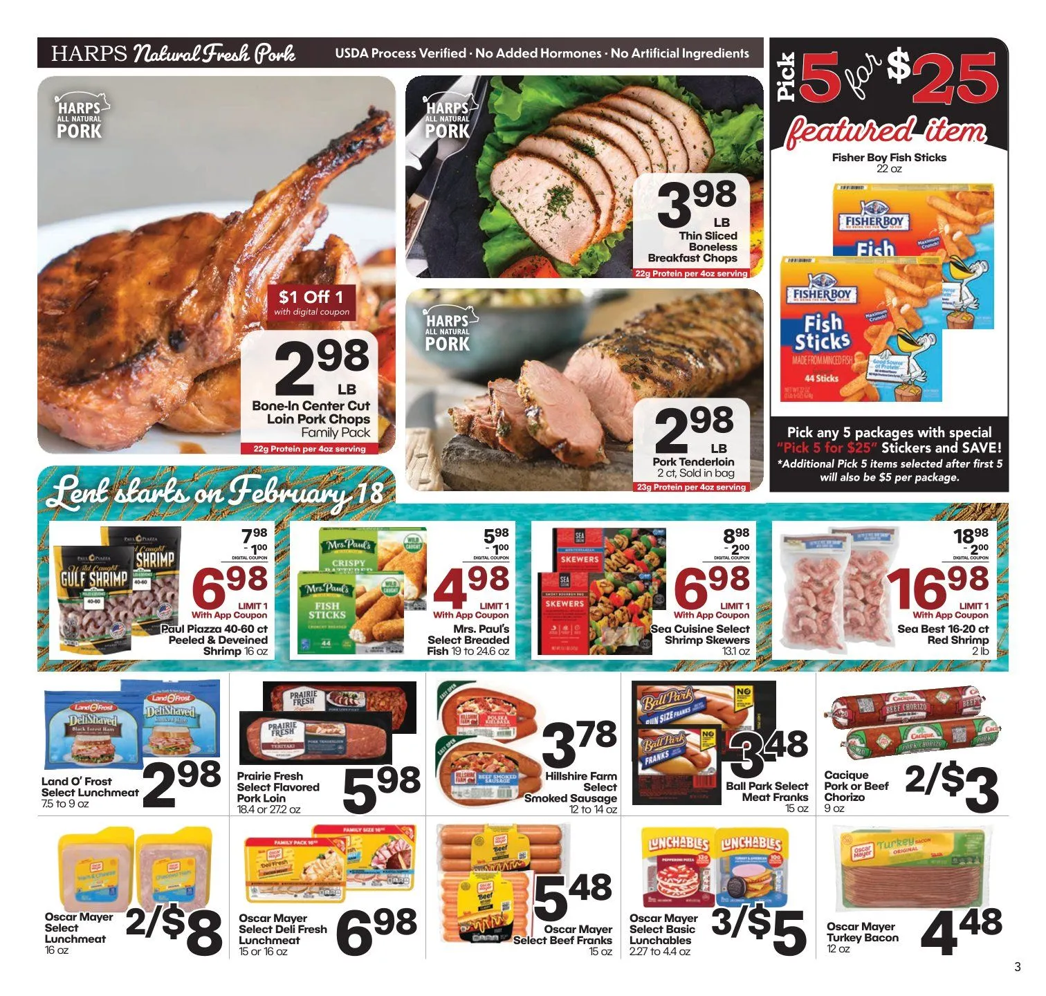 Weekly ad Harps Foods Sales from February 18 to February 24 2026 - Page 3