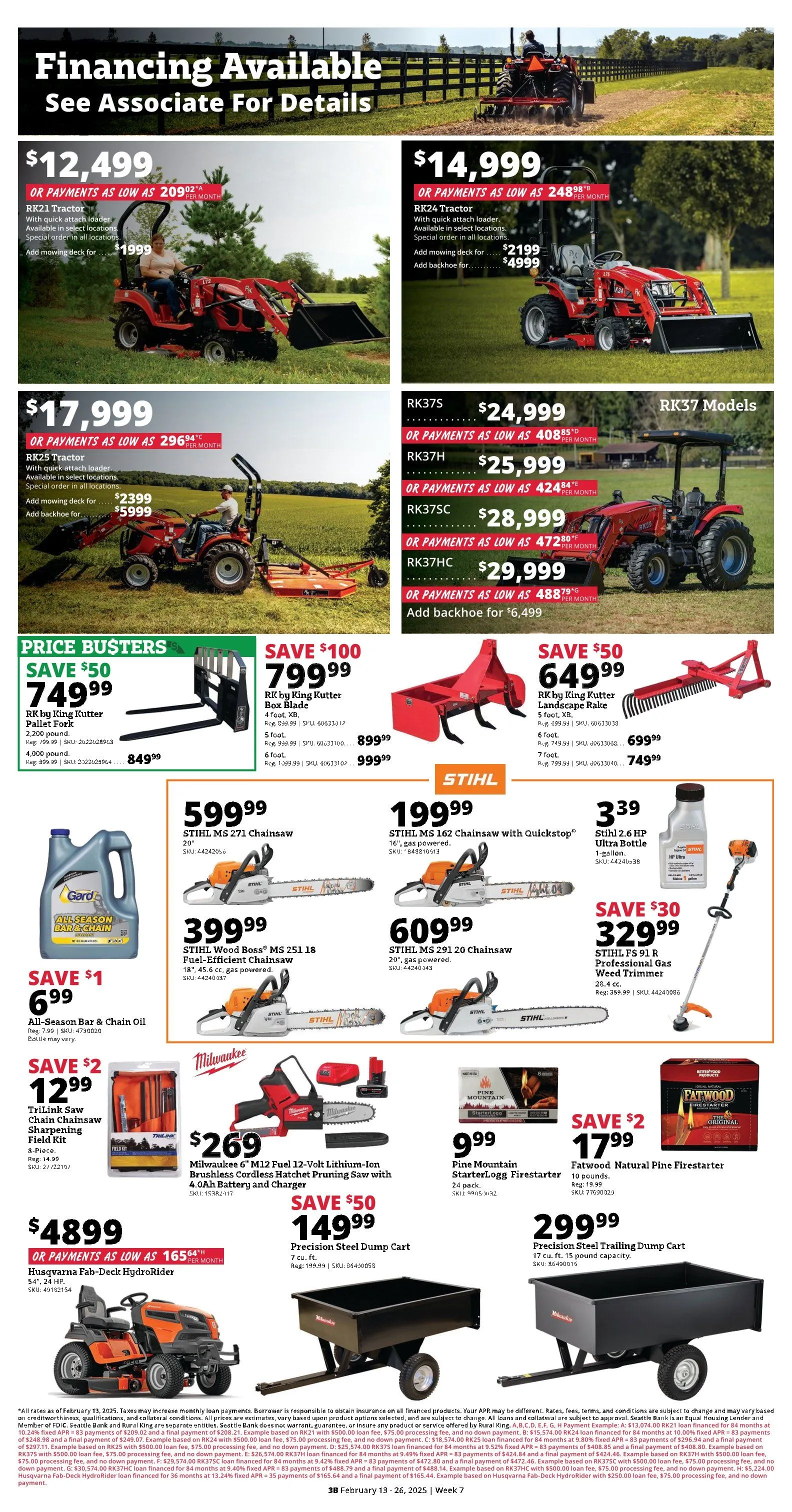 Weekly ad Rural King Sales from February 13 to February 26 2025 - Page 3