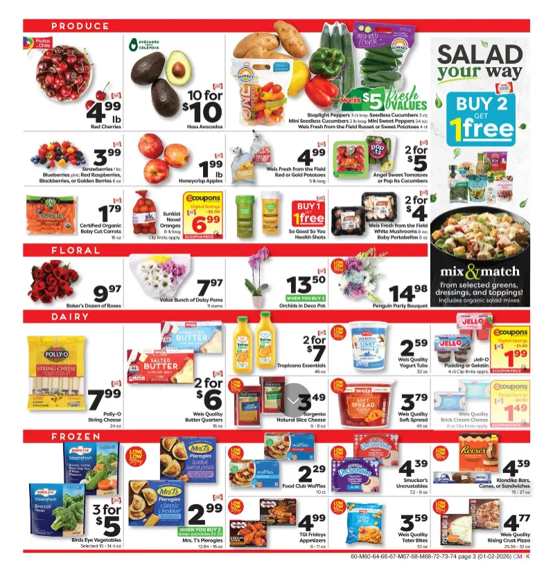 Weekly ad Weis Sales from January 2 to January 7 2026 - Page 3
