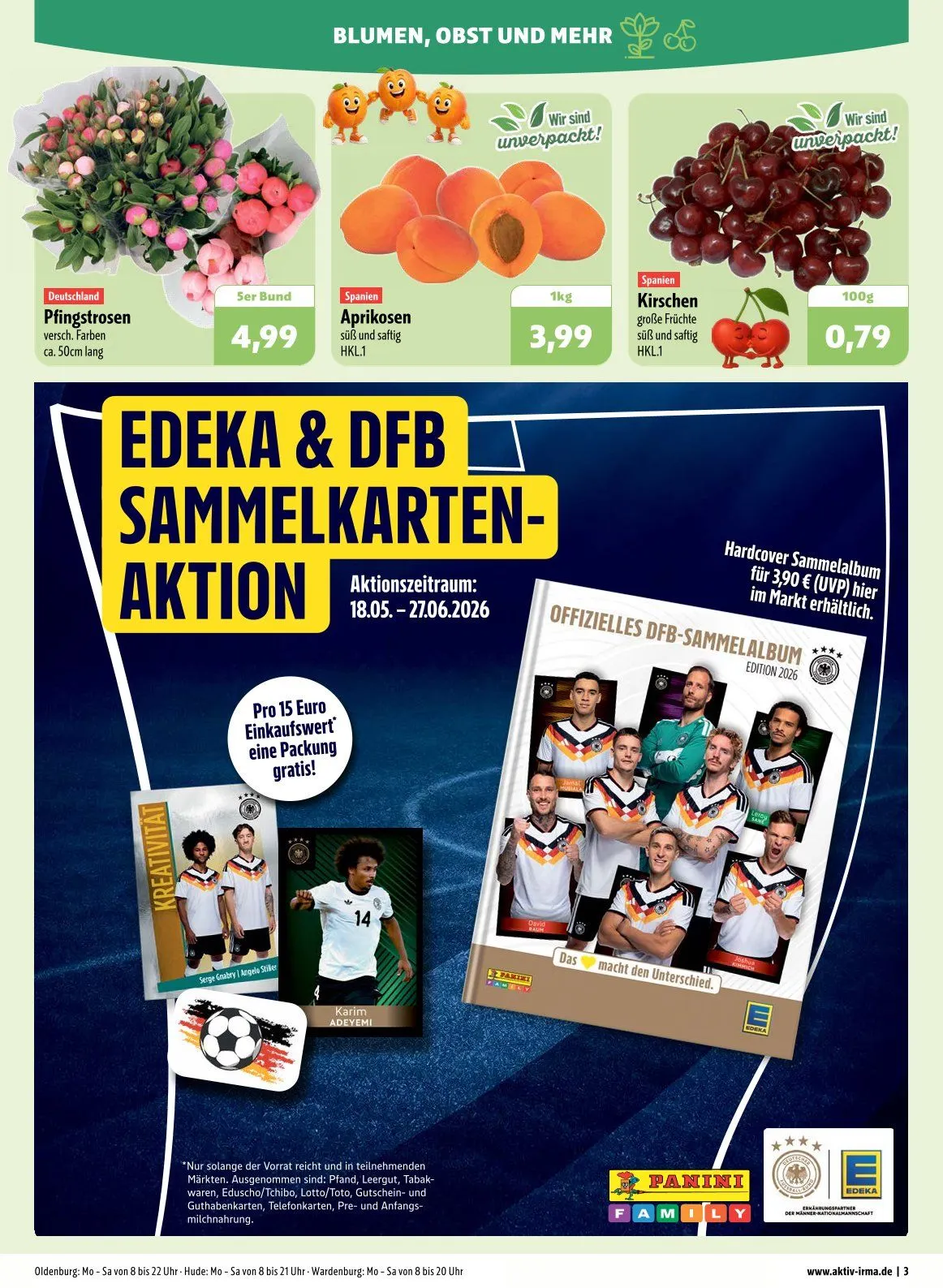 Aktiv Irma Angebote von 18. Mai bis 23. Mai 2026 - Prospekt seite 3