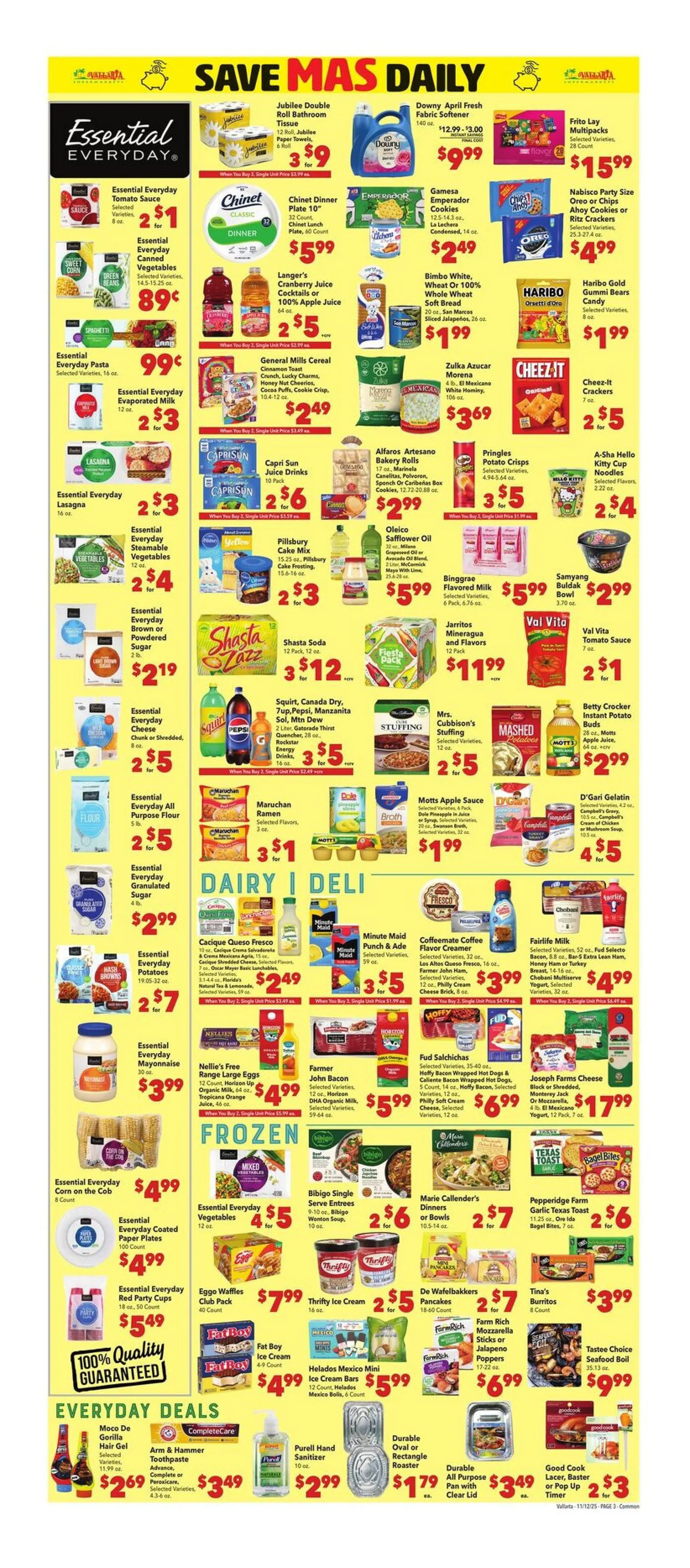 Weekly ad Vallarta Sales from November 12 to November 18 2025 - Page 3