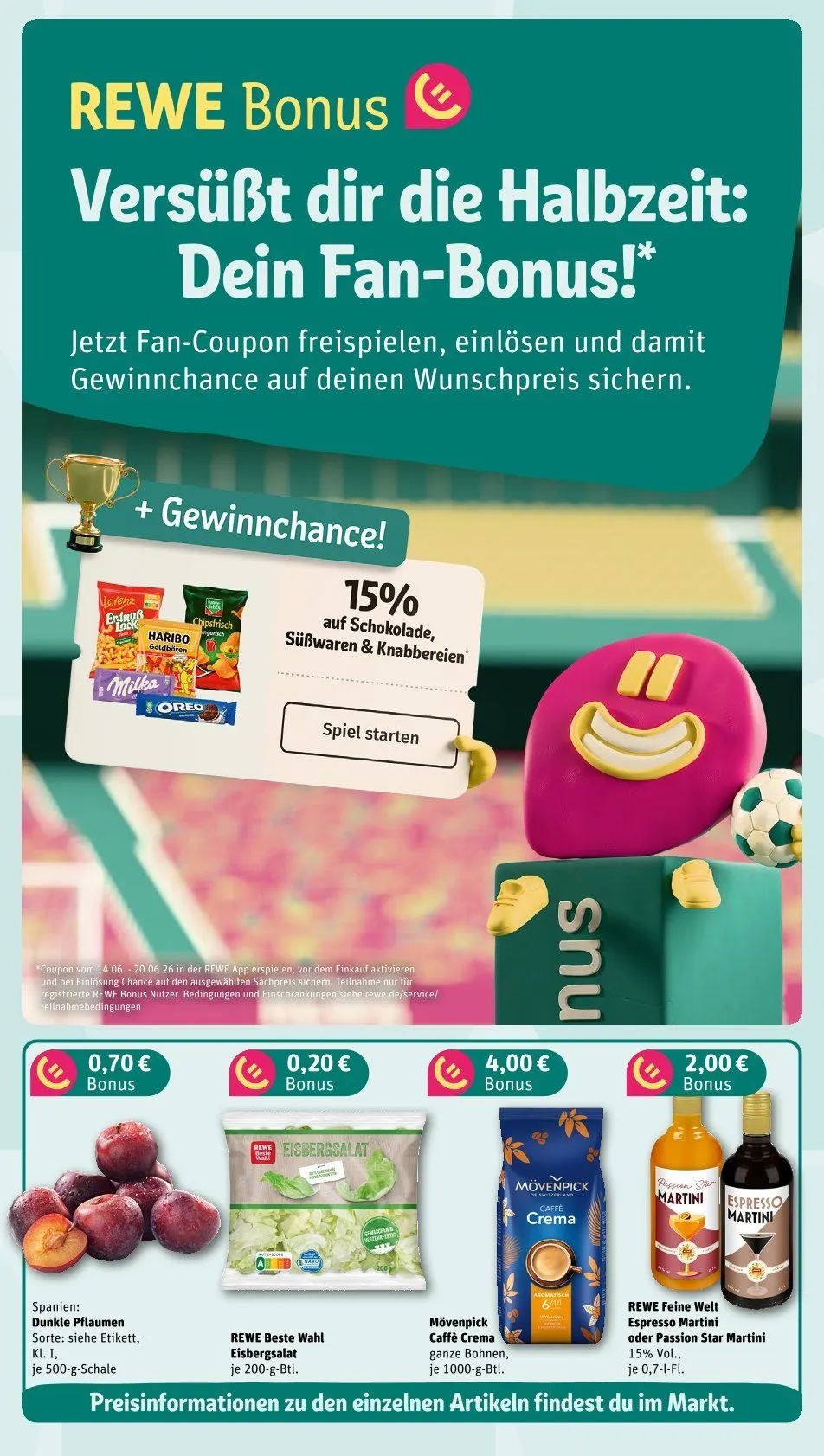 Rewe Angebote von 15. Juni bis 21. Juni 2026 - Prospekt seite 3