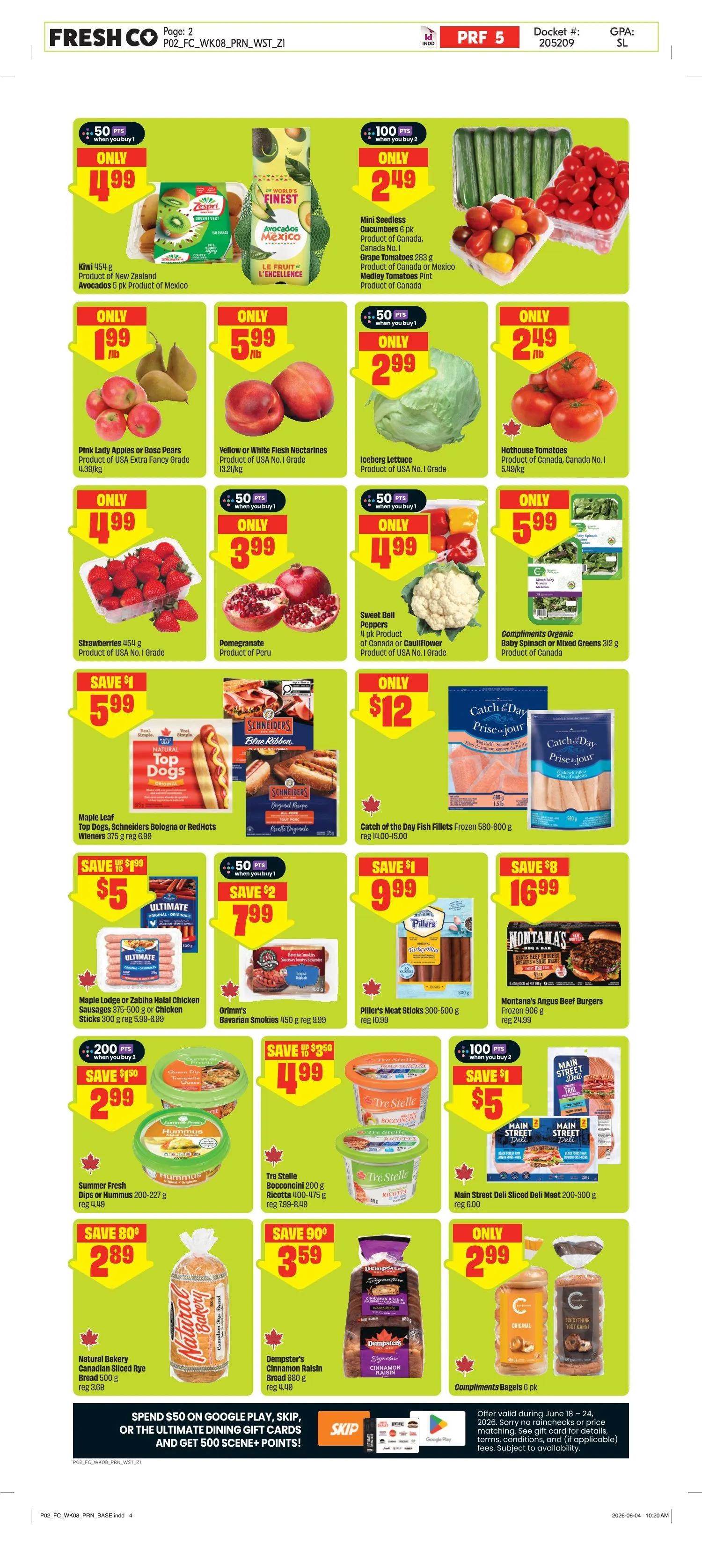 FreshCo. Sales from June 18 to June 24 2026 - flyer page 3