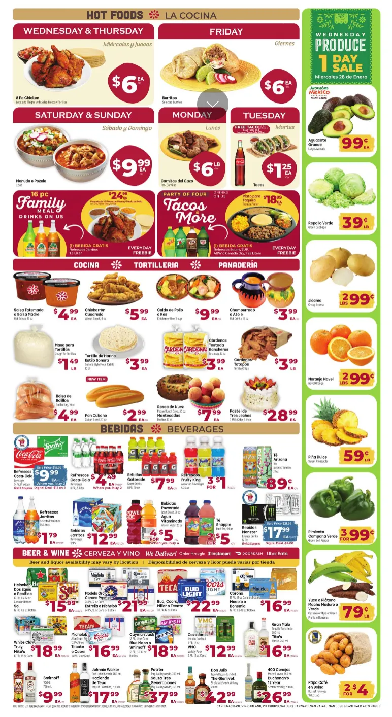 Weekly promotion  Cardenas Sales spanning from January 28 to February 3 2026 - Page 3 for Catalogue 365