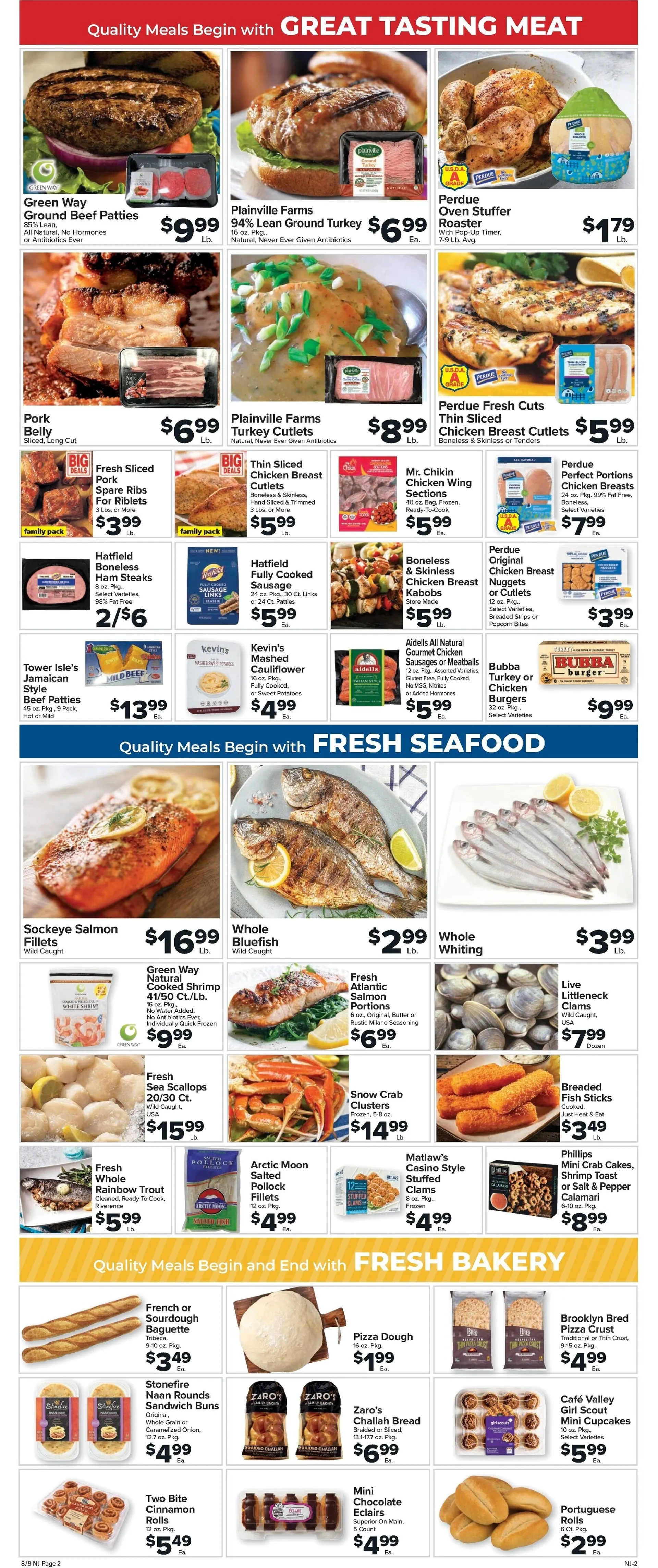 Weekly ad Foodtown Sales from August 8 to August 19 2025 - Page 2