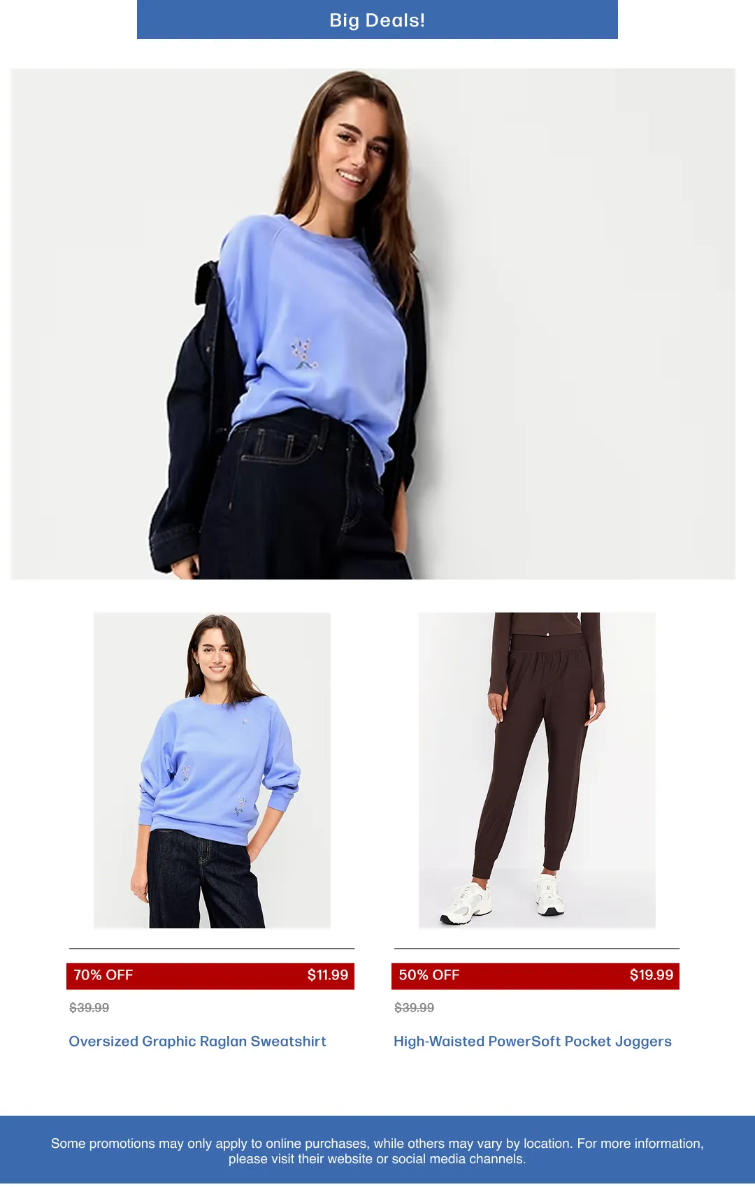 Weekly ad  Old Navy Sales from April 6 to April 26 2026 - Page 3