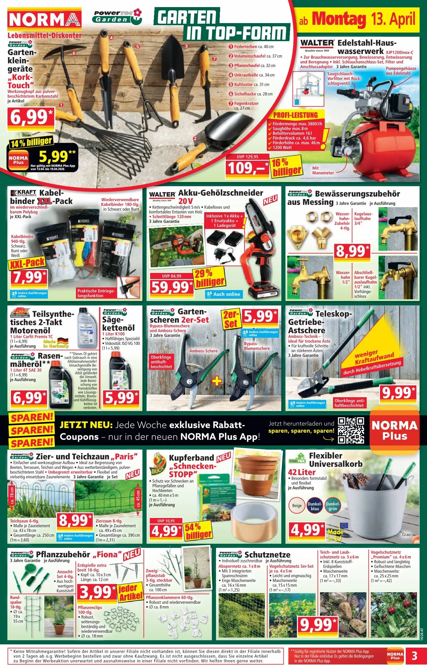 Norma Prospekte  von 8. April bis 13. April 2026 - Flugblätt seite  3