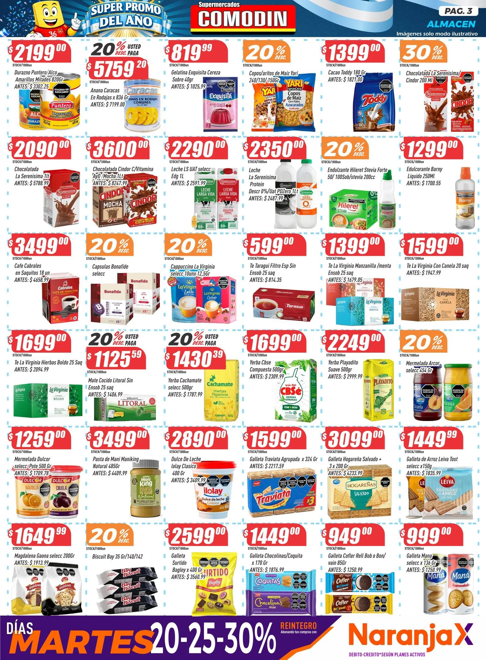 Ofertas de SUpermercado Comodín  Ofertas 26 de junio al 2 de julio 2026 - Página 3 del catálogo
