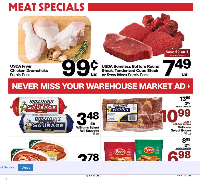 Weekly ad Warehouse Market Sales from December 3 to December 9 2025 - Page 3