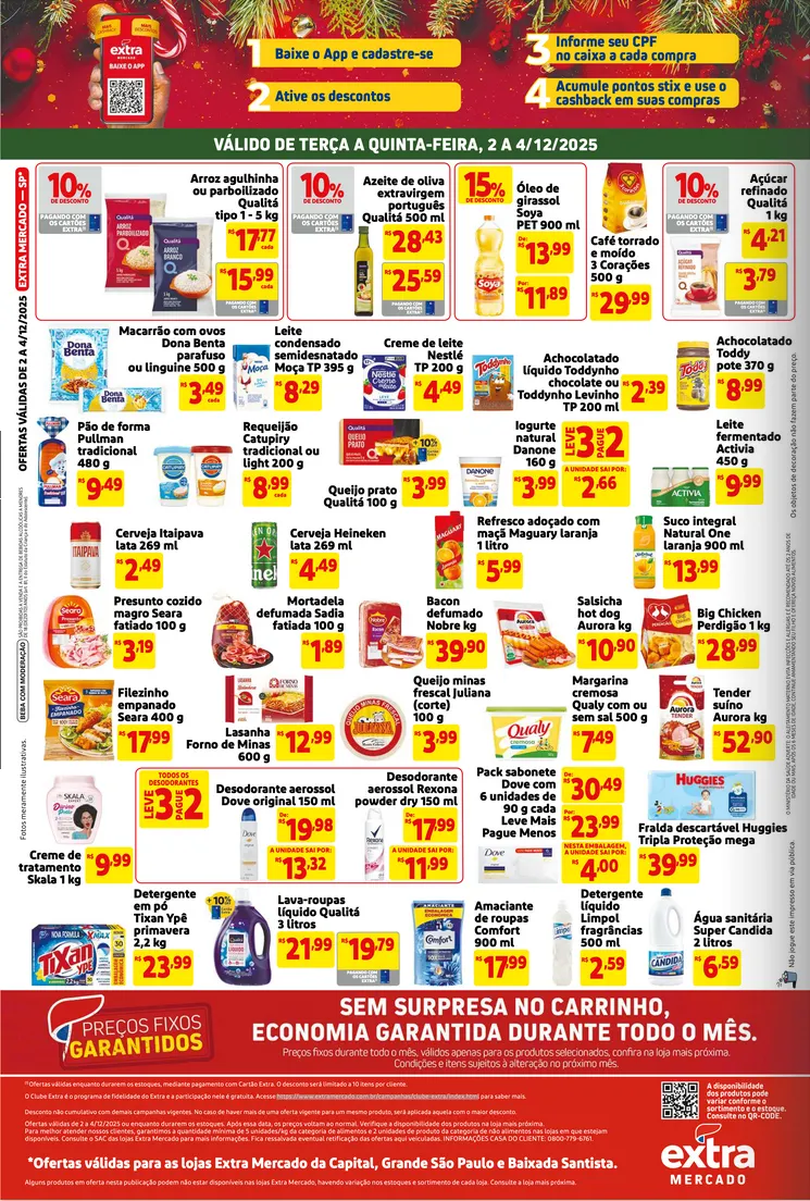 Encarte de  Extra Ofertas 2 de dezembro até 4 de dezembro 2025 - Pagina 2
