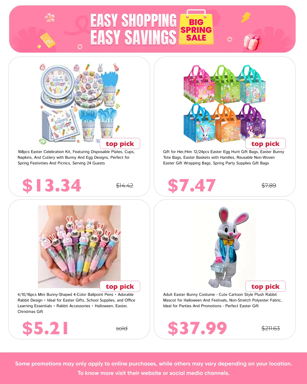 Weekly ad  Temu Sales from March 30 to April 20 2026 - Page 3