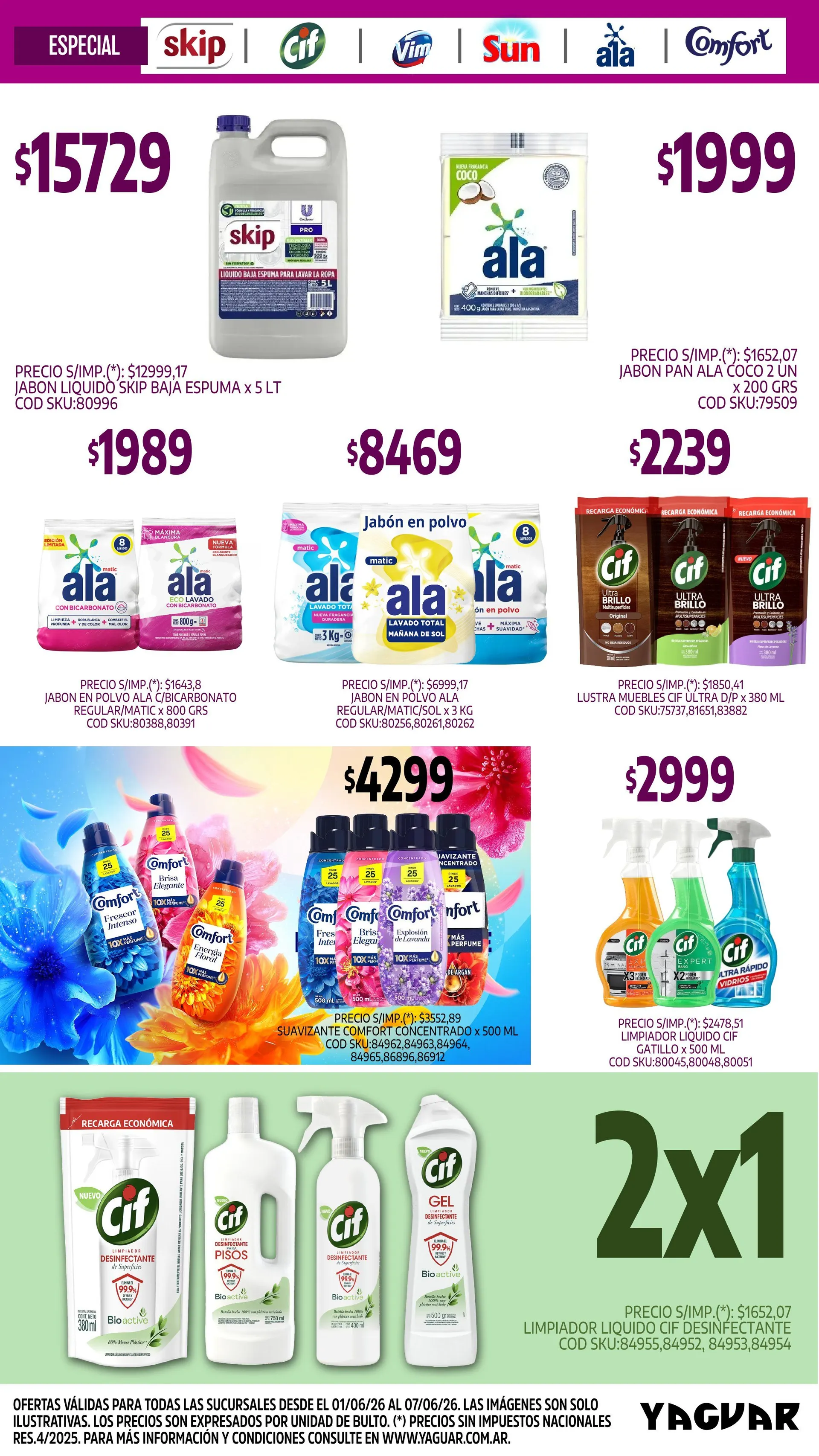 Ofertas de Yaguar Ofertas 1 de junio al 7 de junio 2026 - Página 3 del catálogo