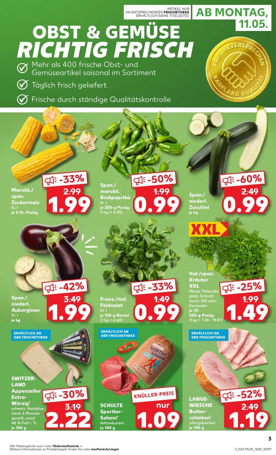 Kaufland Prospekte von 11. Mai bis 13. Mai 2026 - Prospekt seite 3