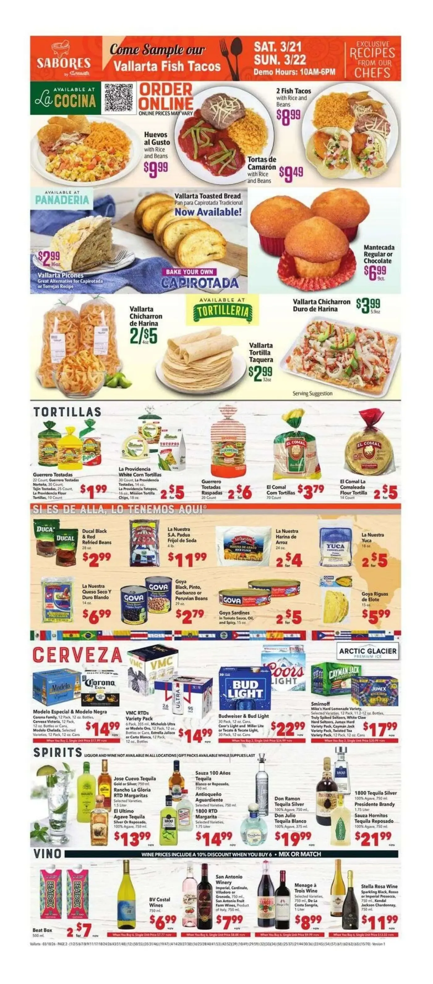 Weekly ad  Vallarta weekly ads from March 18 to March 24 2026 - Page 2