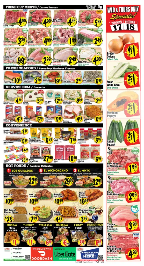 Weekly ad Superior Grocers Sales from December 17 to December 23 2025 - Page 3