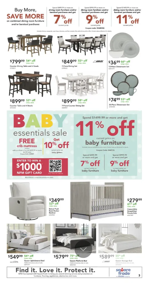 Weekly ad Nebraska Furniture Mart Sales from March 4 to March 10 2026 - Page 3