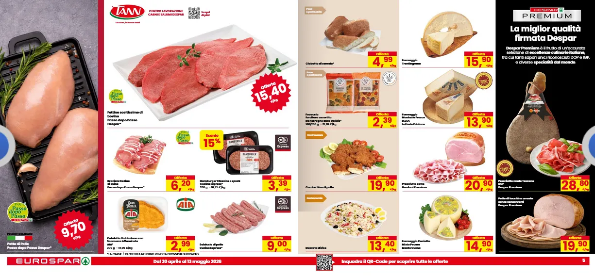 Volantini Eurospar da 30 aprile a 10 maggio di 2026 - Pagina del volantino 3