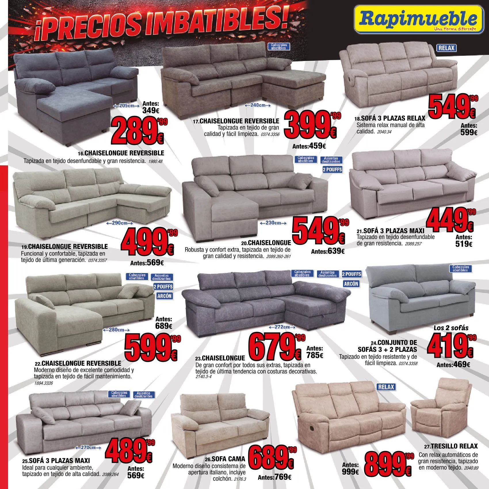 Catálogo de Rapimueble Ofertas 11 de mayo al 30 de junio 2026 - Página 3