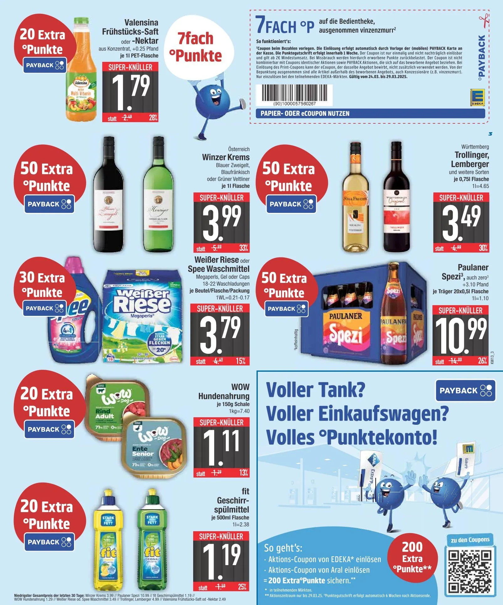 Edeka Prospekt von 25. März bis 29. März 2025 - Prospekt seite 3