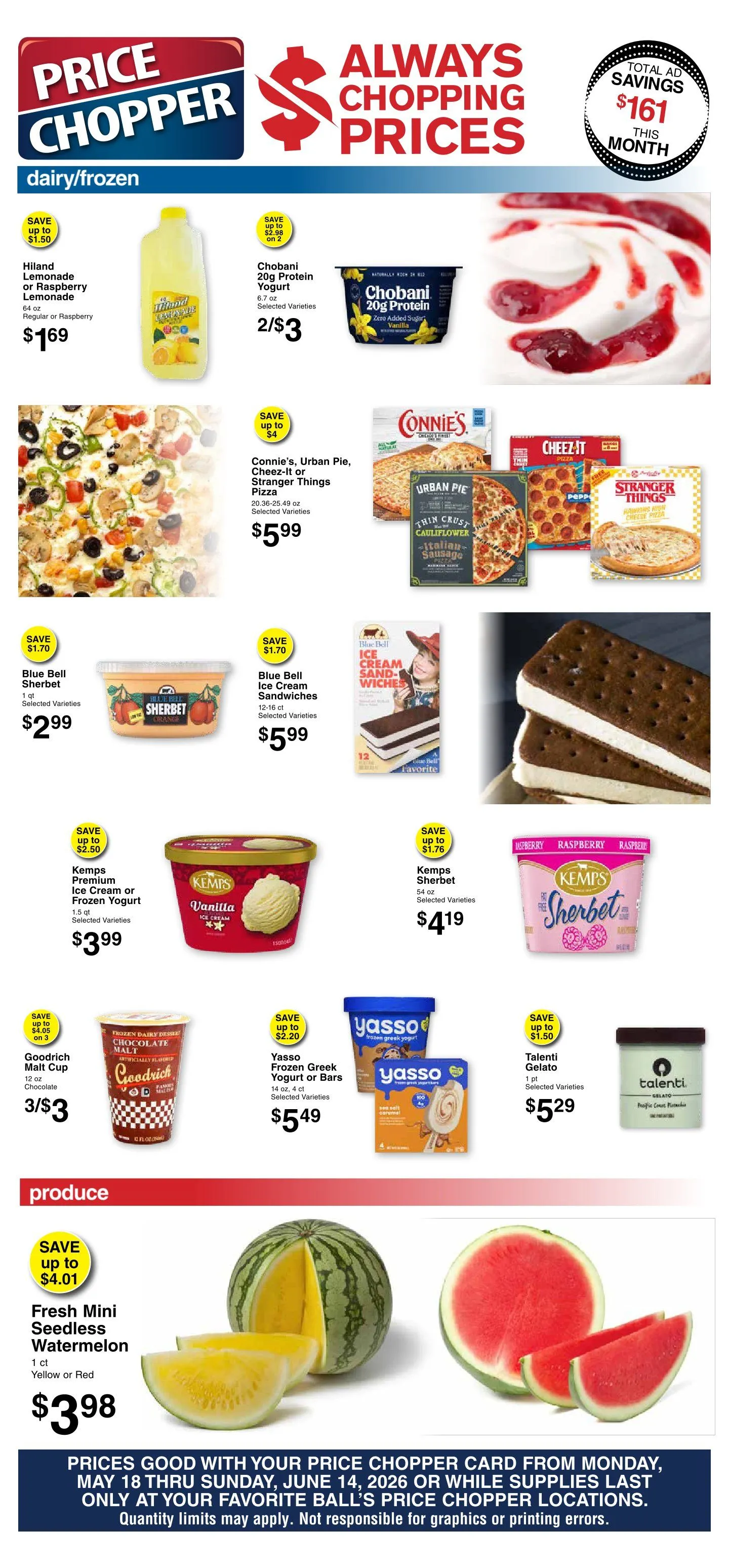 Weekly ad Price Chopper Sales from May 18 to June 14 2026 - Page 3