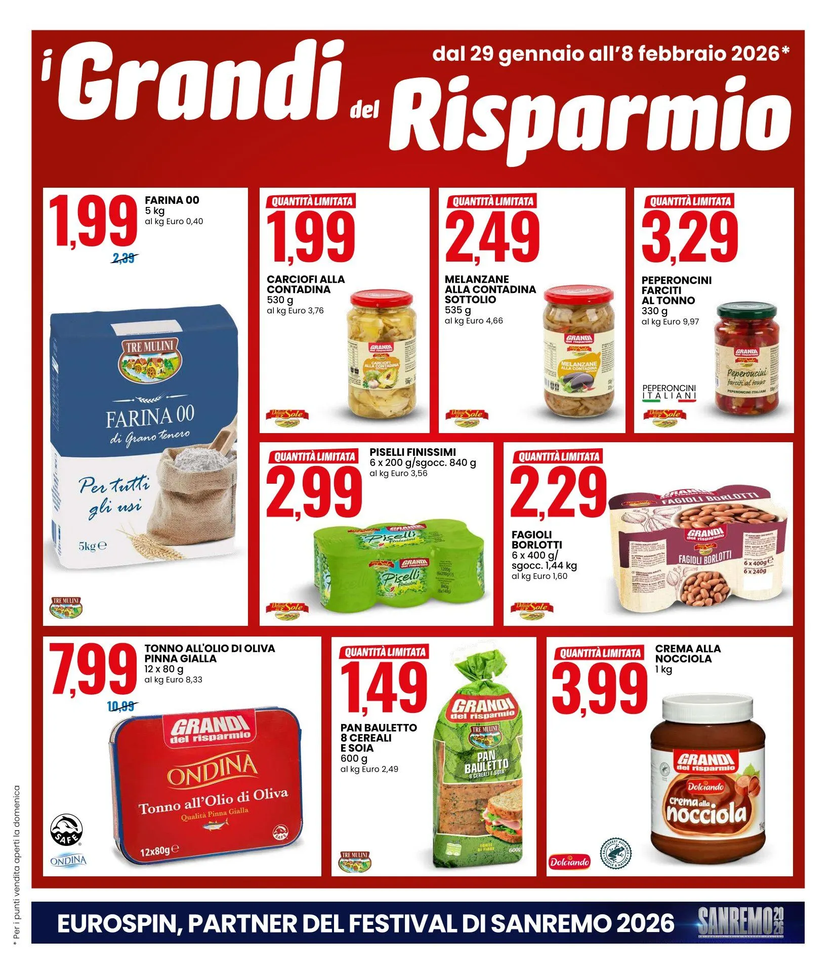 Volantini EuroSpin da 29 gennaio a 8 febbraio di 2026 - Pagina del volantino 3