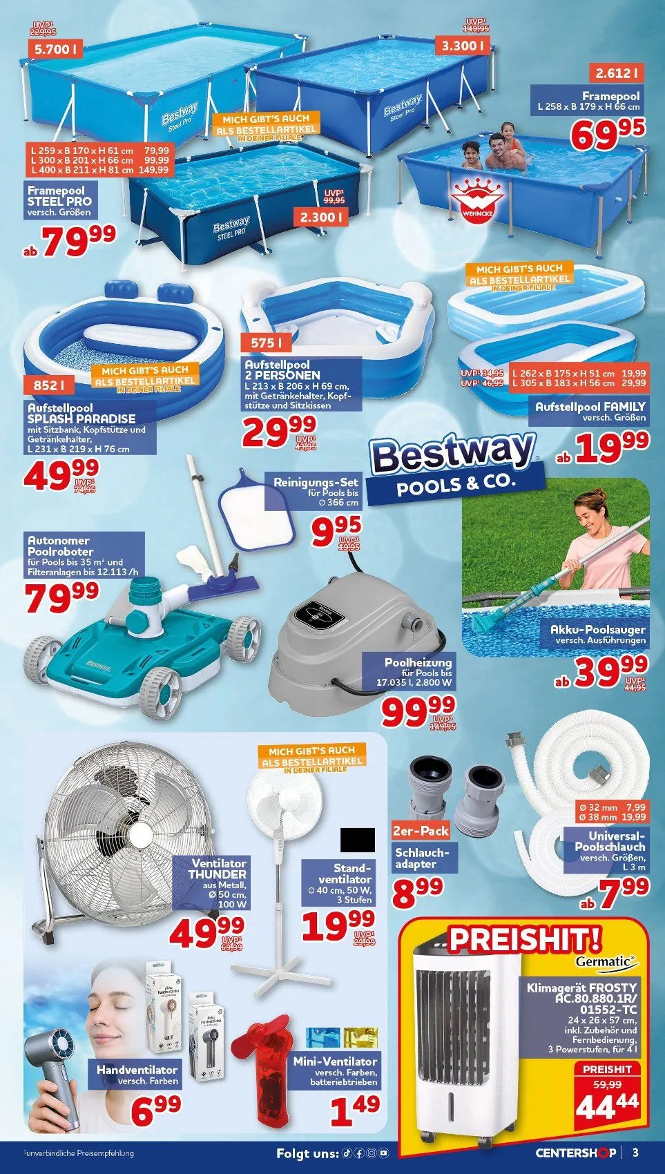 CENTERSHOP Angebote von 15. Juni bis 20. Juni 2026 - Prospekt seite 3