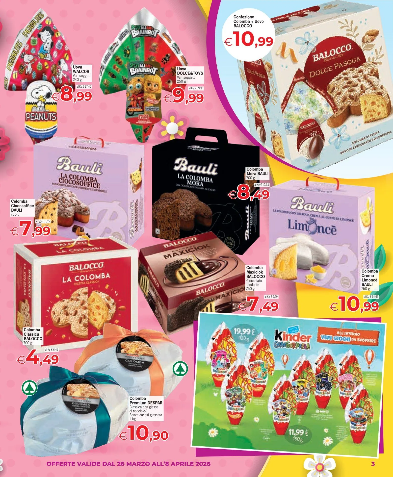 Volantini Despar da 26 marzo a 8 aprile di 2026 - Pagina del volantino 3