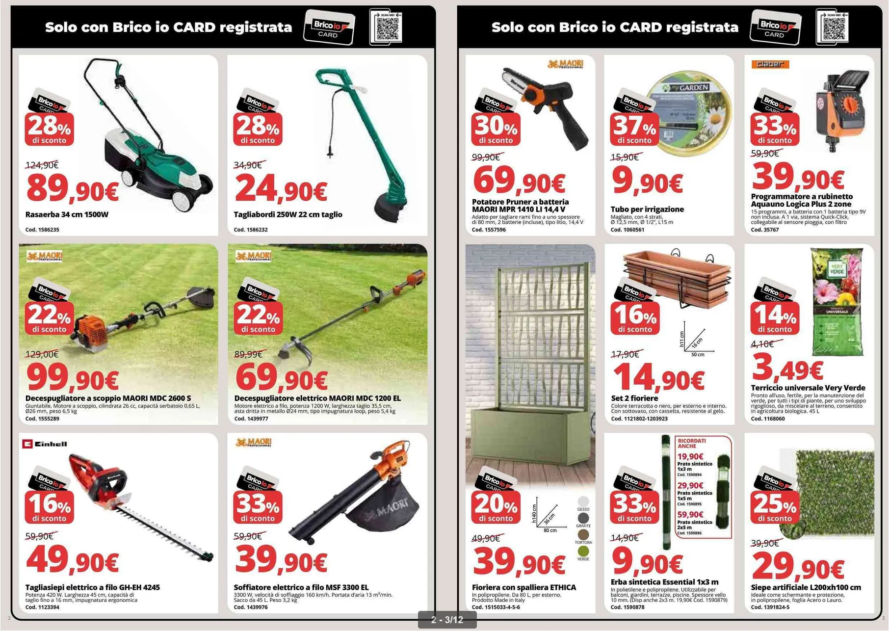  Volantini Brico io da 5 marzo a 22 marzo di 2026 - Pagina del volantino 3