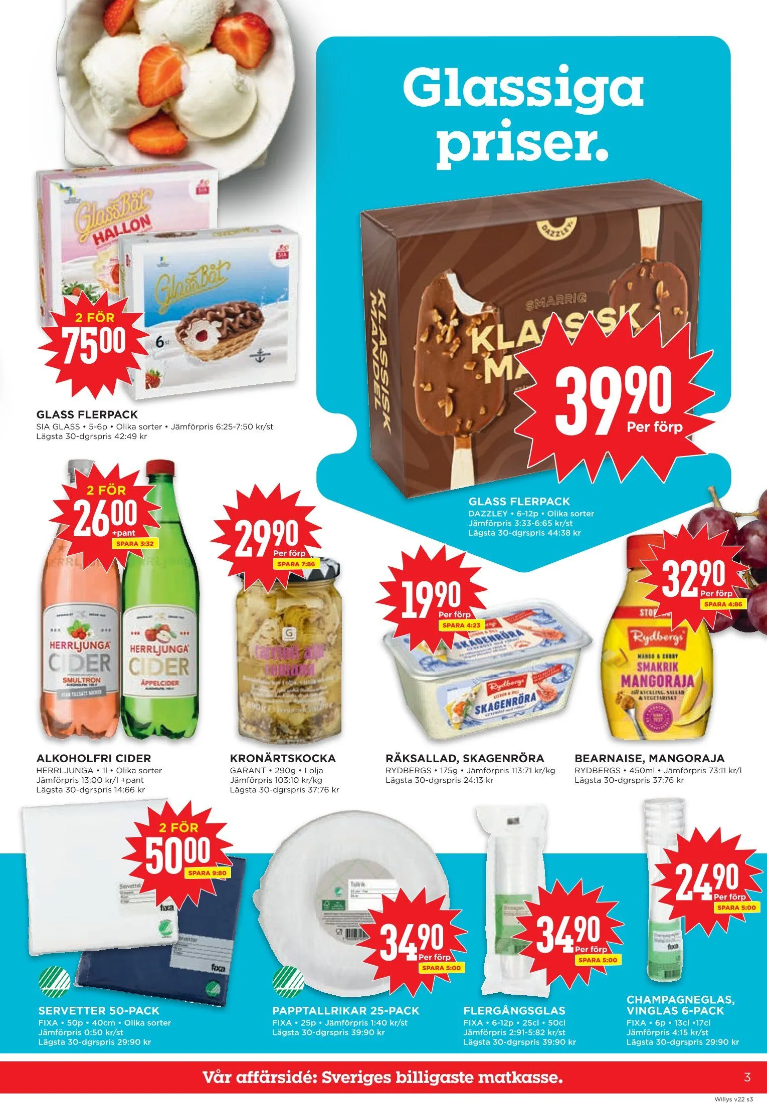 Willys Erbjudanden från 25 maj till 31 maj 2026 - Reklamblad sidor 3