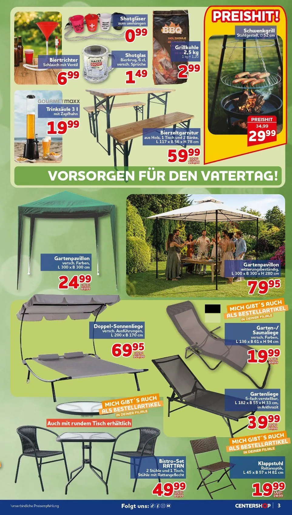 CENTERSHOP Angebote von 11. Mai bis 16. Mai 2026 - Prospekt seite 3