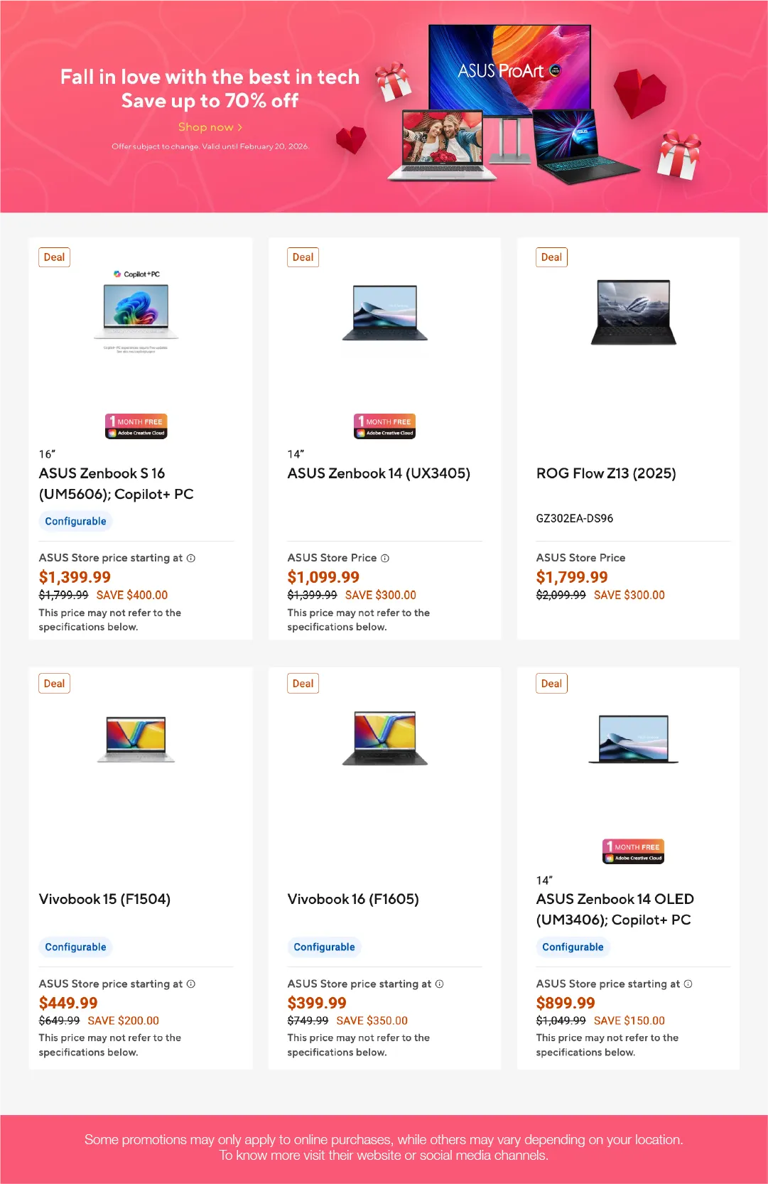 Weekly ad Asus Sales from February 13 to February 28 2026 - Page 2