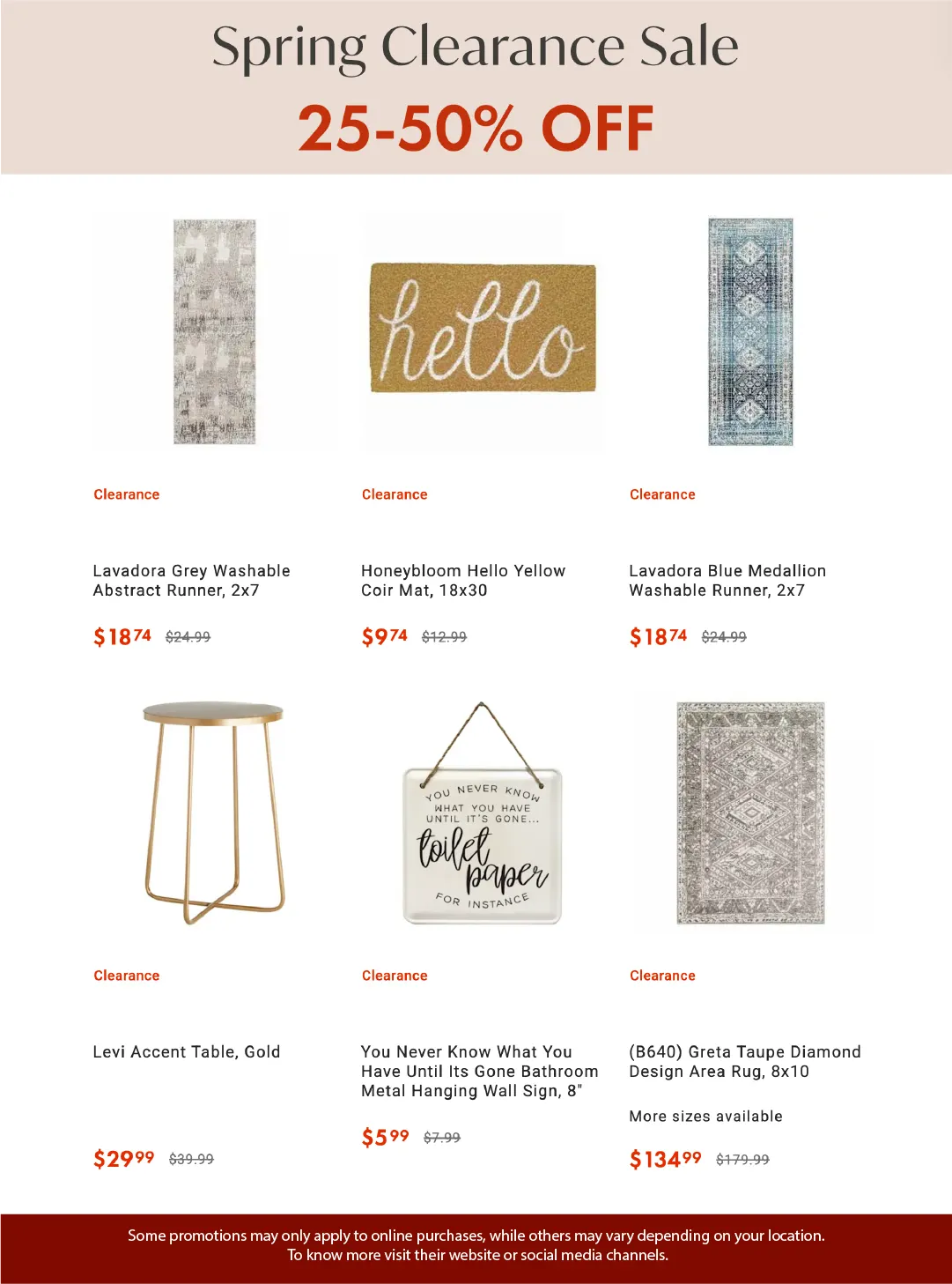 Weekly ad At Home Sales from February 26 to March 17 2026 - Page 2