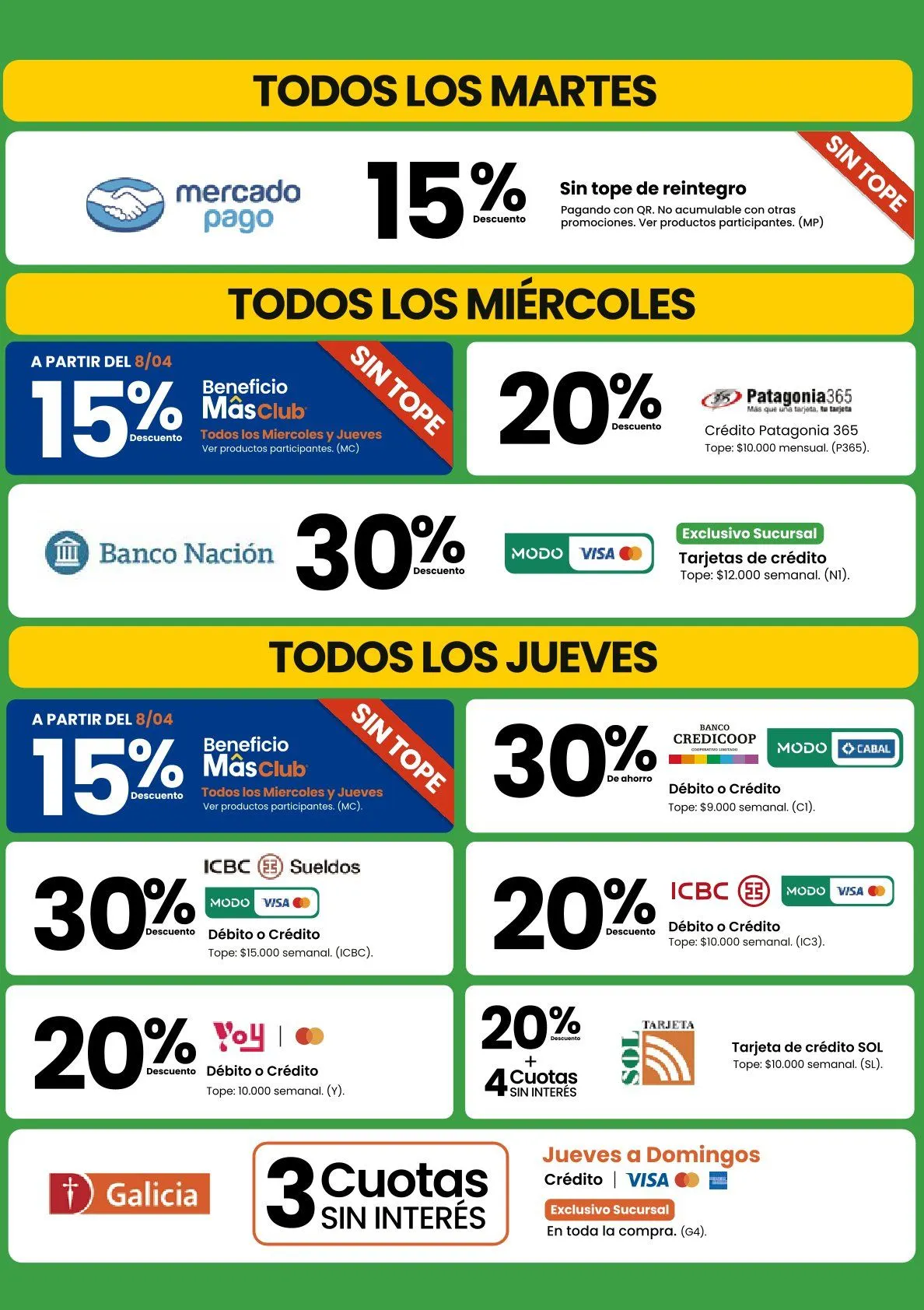 Ofertas de Changomas Ofertas 7 de abril al 13 de abril 2026 - Página 3 del catálogo